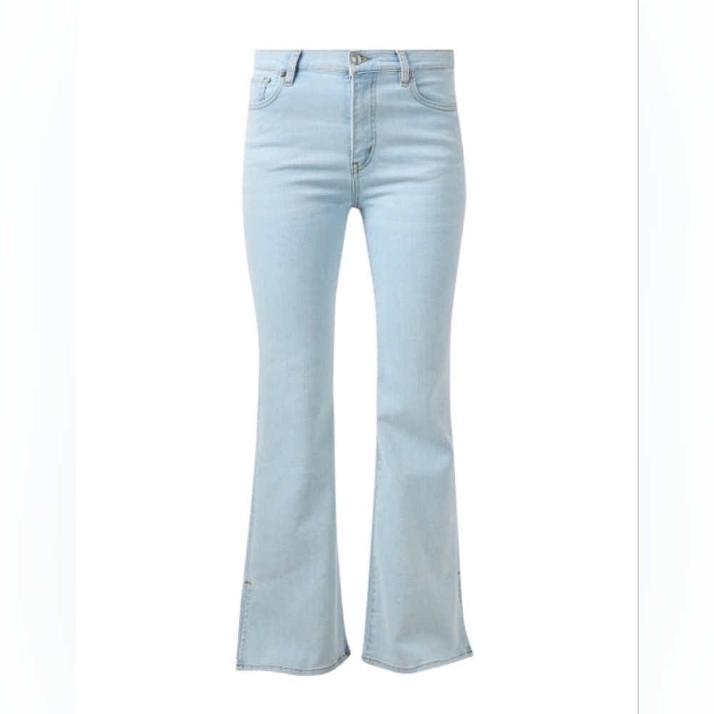 Frame Denim The Icon Mid Rise Flare Jeans Sz 27